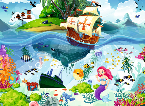 mermaid jigsaw puzzle