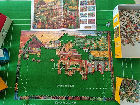 gas station jigsaw puzzle 1000 pieces brain tree games