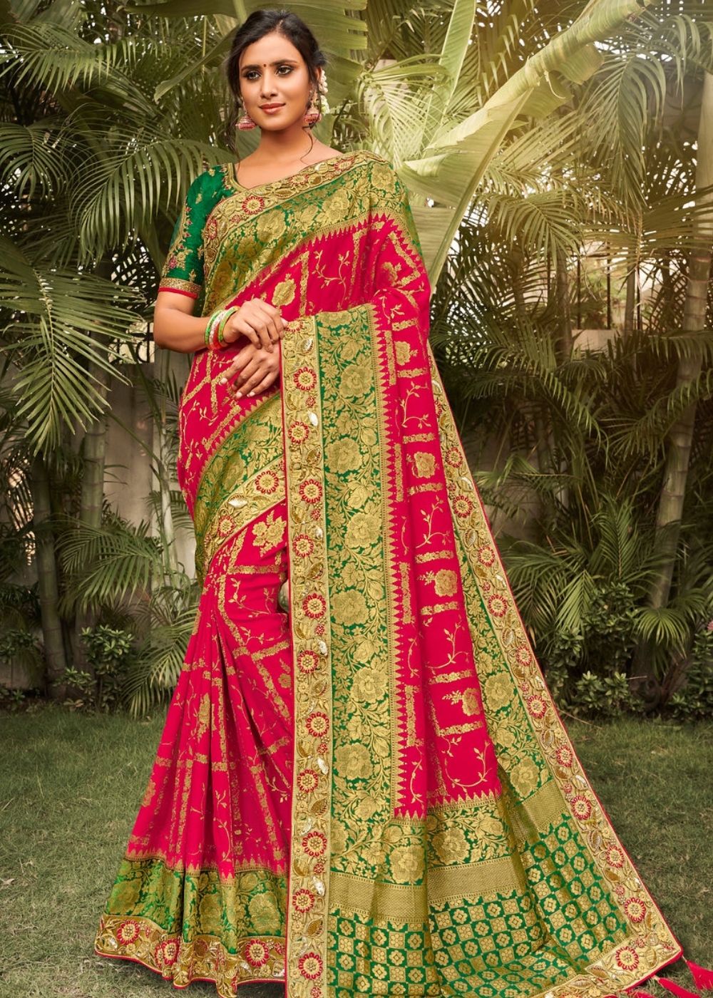 Shop KSR2 - Resham Silk Saree Online | Buy from Indian Store, USA