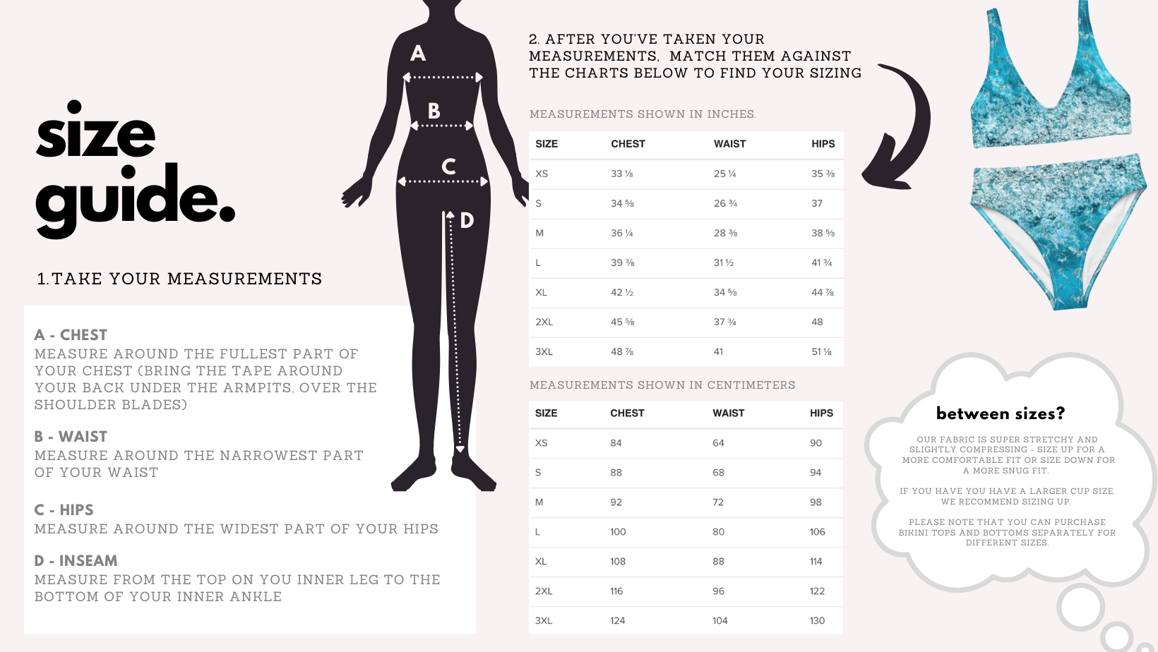 Lucky Brand Size Chart – Blum's Swimwear & Intimate Apparel