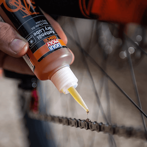 Liqui Moly 6051 Bicycle Chain Dry Lube bottle, high-performance lubricant for efficient and clean cycling