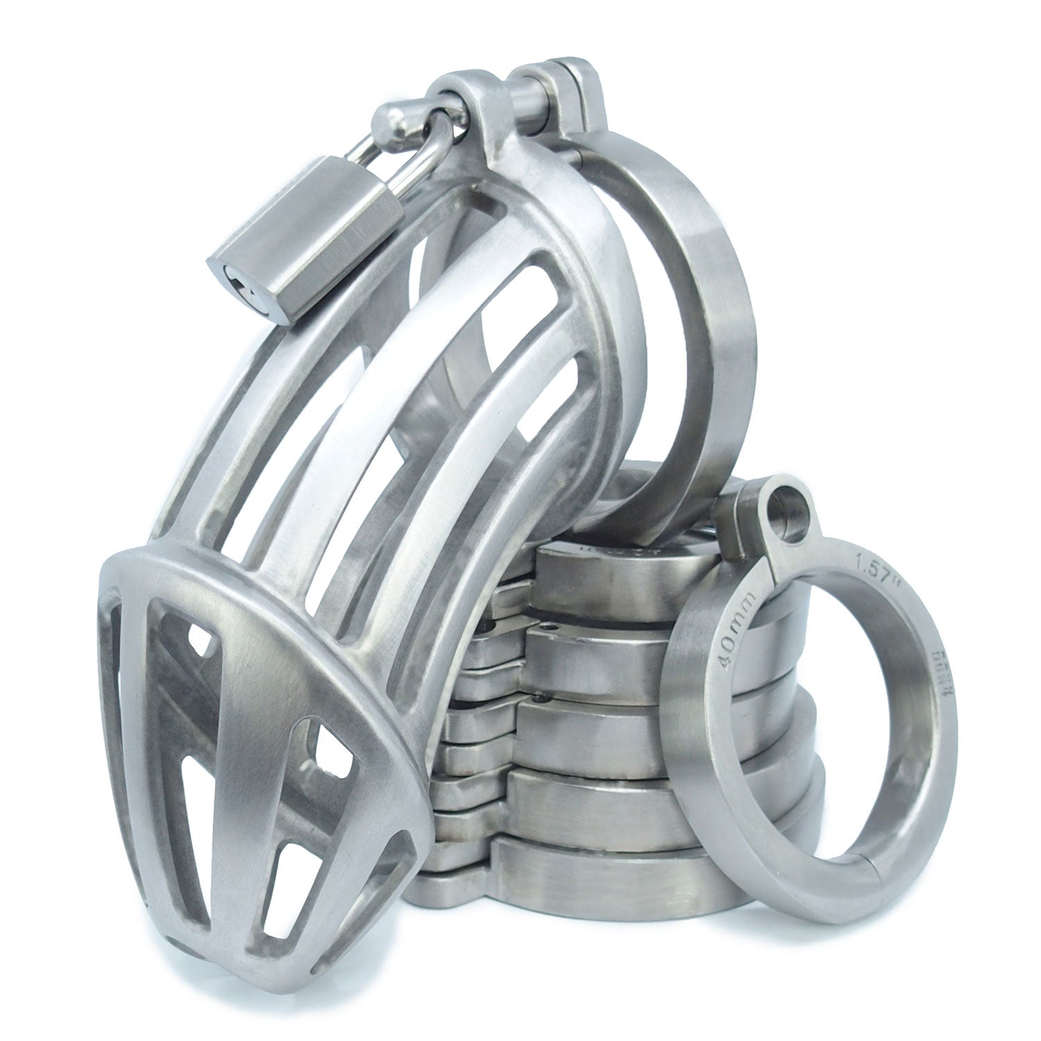 New BON4M male chastity cage in stainless steel – BON 4