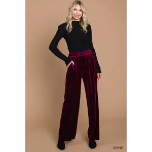 Kena K Velvet Bottoms - Lillies Boutique Co.