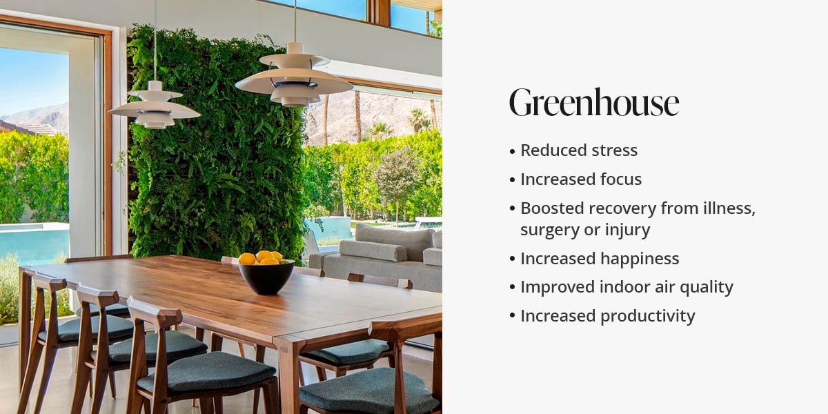 benefits of home greenhouse