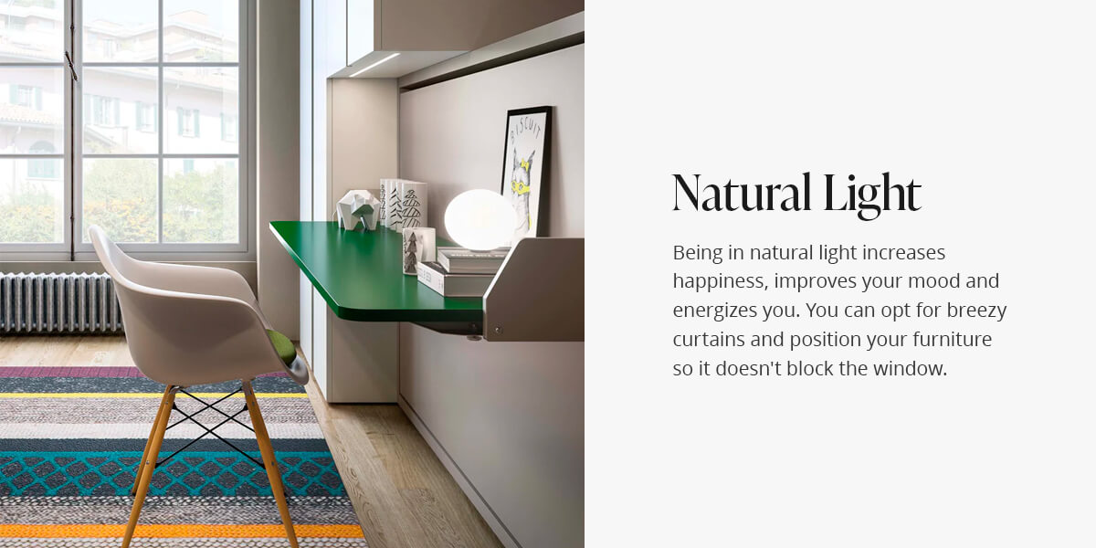 positive benefits of natural light