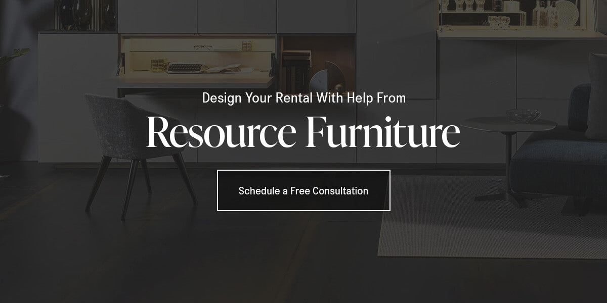 Design Your Rental With Help From Resource Furniture