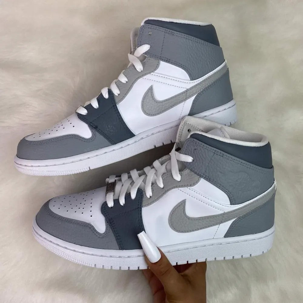 Gunmetal Gray Air Jordan 1 Custom 