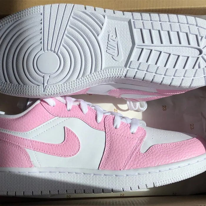 baby pink air jordans