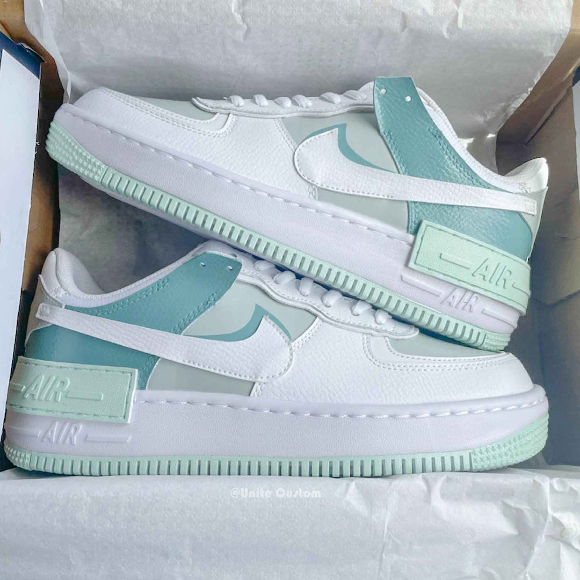 nike air force 1 shadow sage green