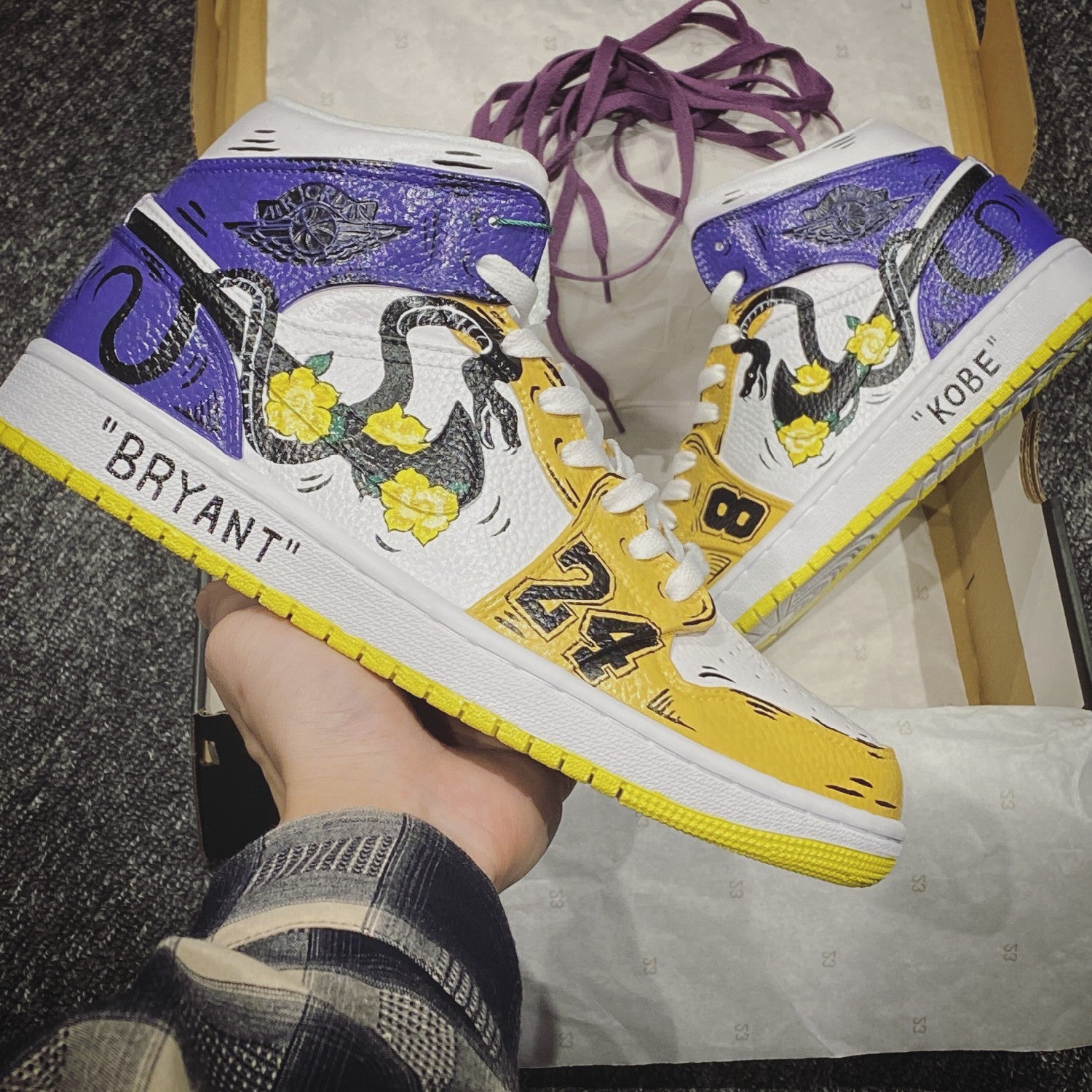 custom kobe jordan 1