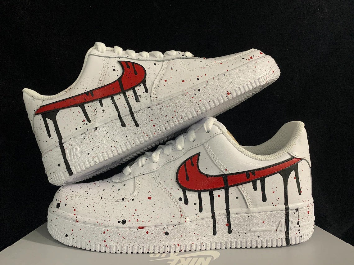 air force 1 blood drip