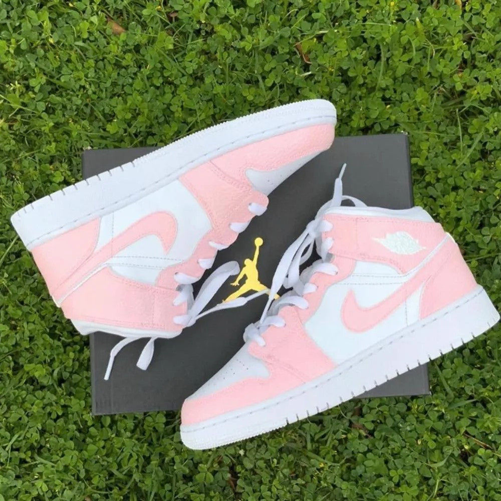 Baby Pink Air Jordan 1 Custom – Lilaccustom