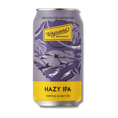 Wayward Brewing Hazy IPA 375ml Case of 24 (ABV: 5.8%)