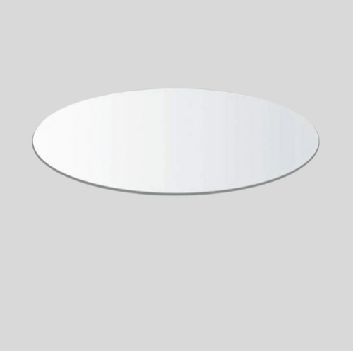 Glas til rund halogenspot i filterskål – diameter 98 mm