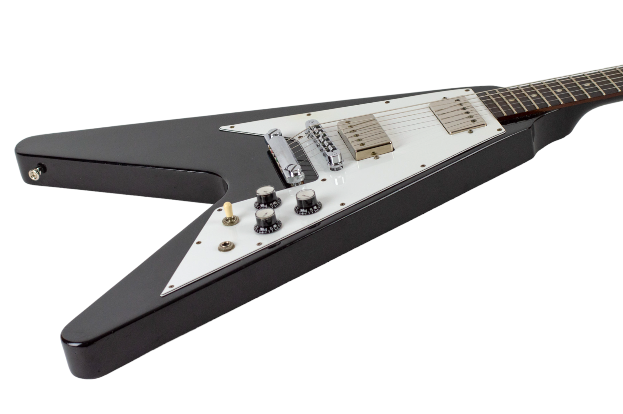 Thunder Road Guitars - 2000 Gibson '67 Reissue Flying V Ebony