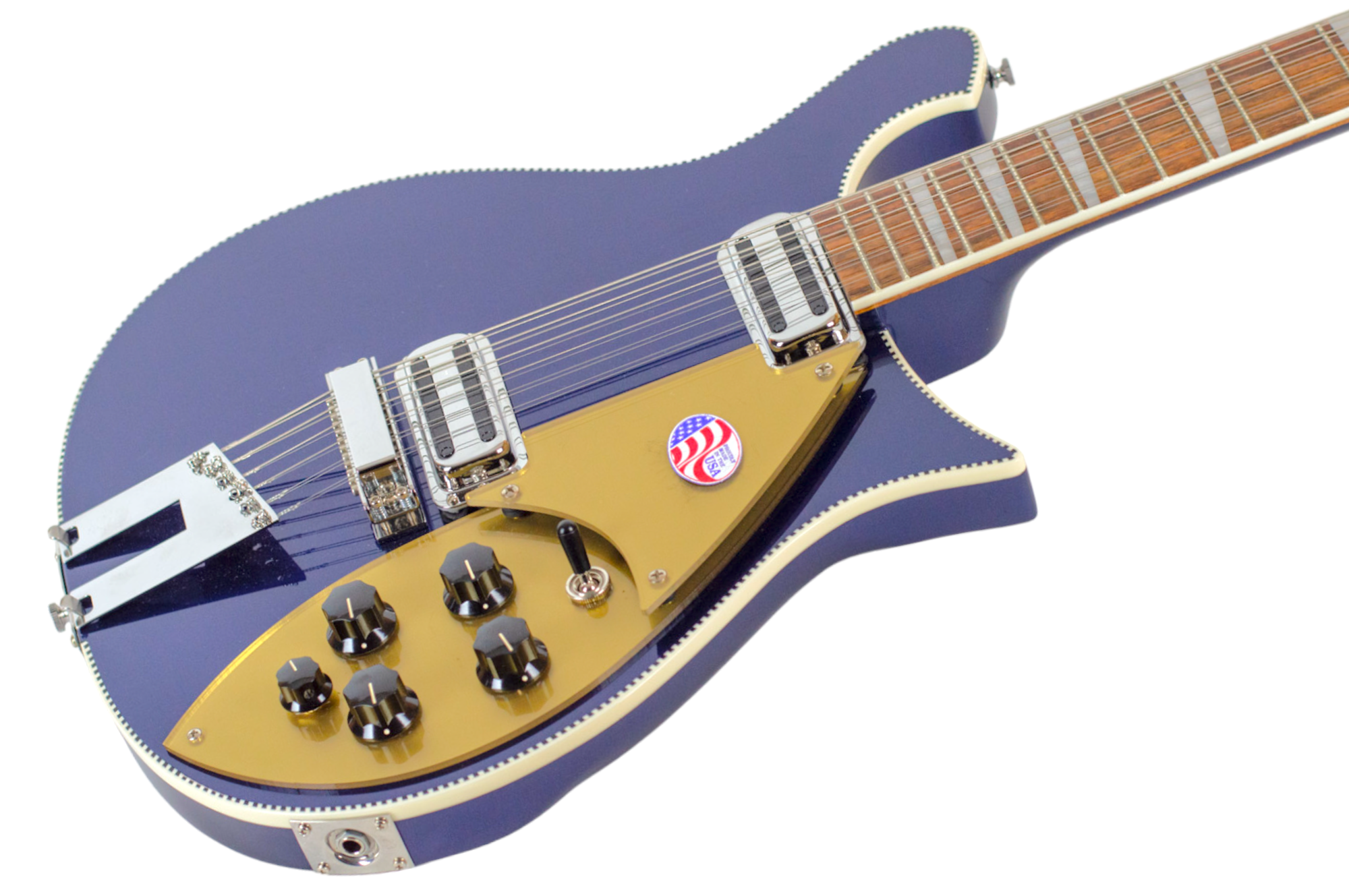 Thunder Road Guitars - New Rickenbacker 660/12 Metallic Blue w