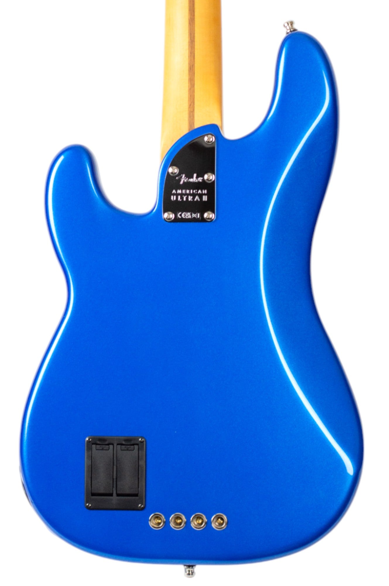 New Fender American Ultra II Precision Bass Noble Blue #US24021054 (PDX) image 4