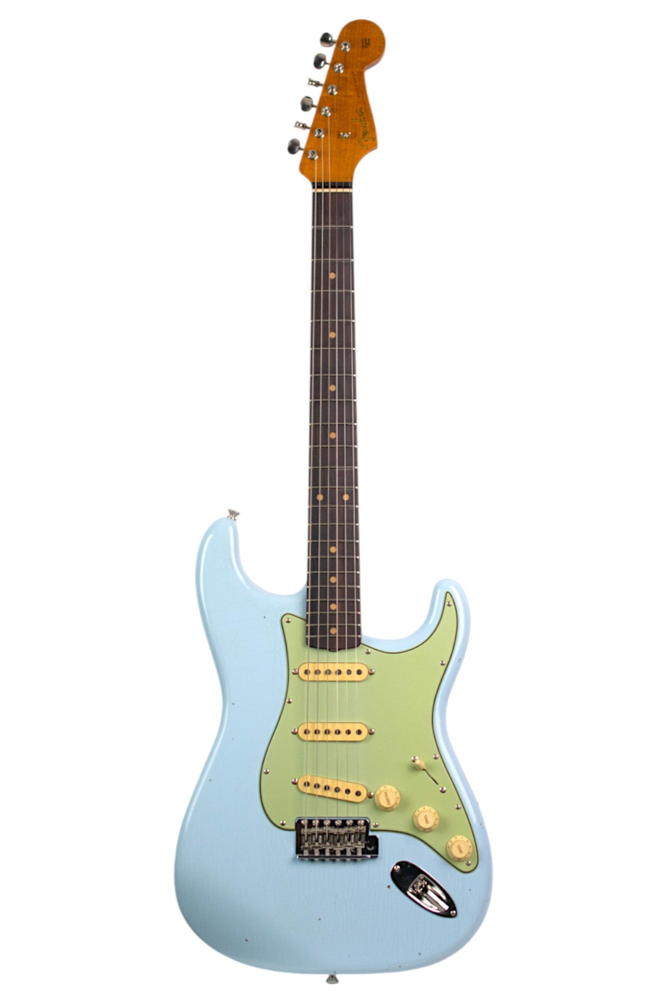 New Fender Custom Shop TRG Exclusive 1959 Stratocaster Journeyman Sonic Blue w/Closet Classic Hardware #R146465 (PDX) image 7