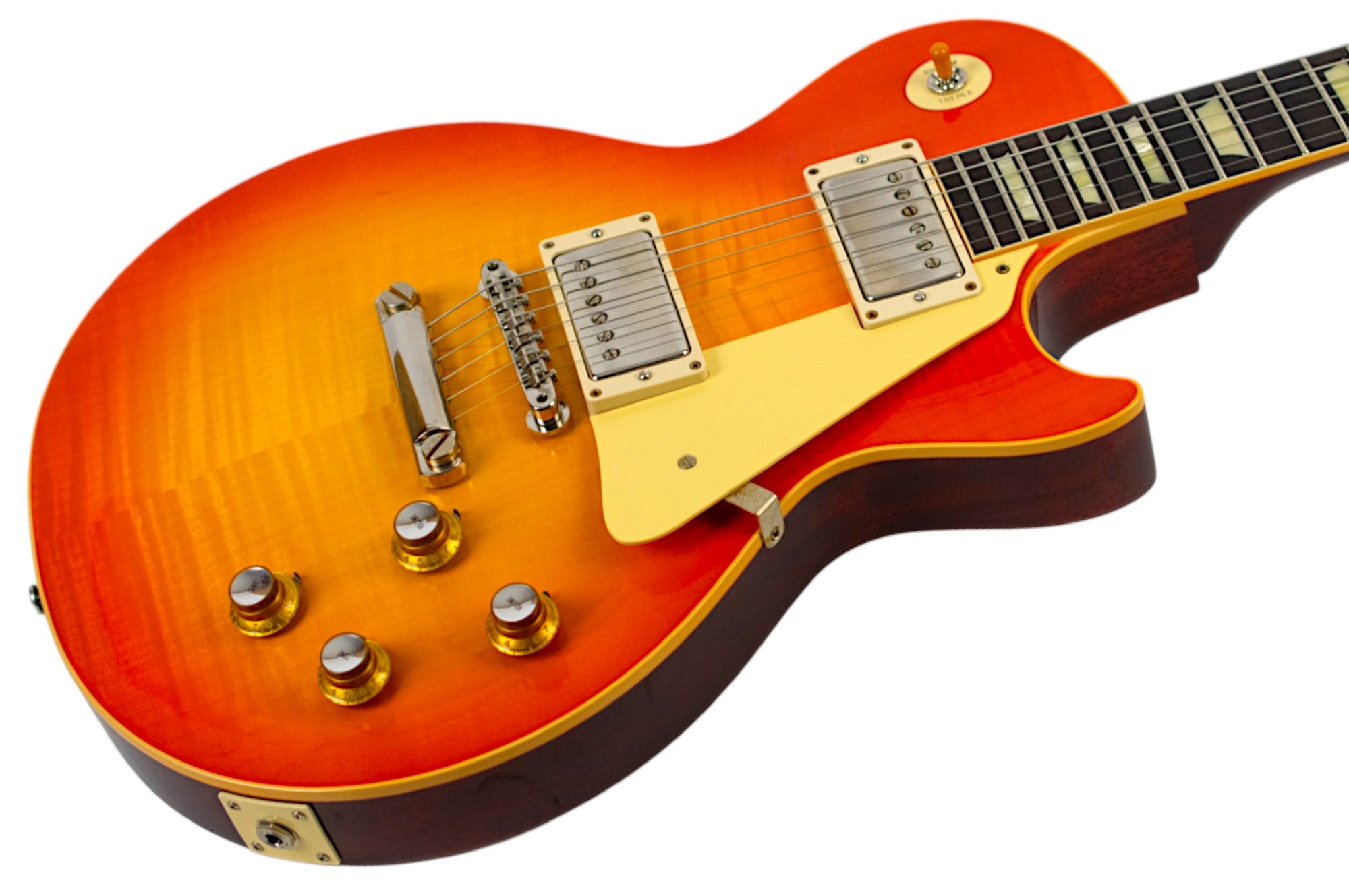 New Gibson Custom Shop 1960 RI Les Paul Standard VOS Tangerine Burst #05280 (PDX) image 3