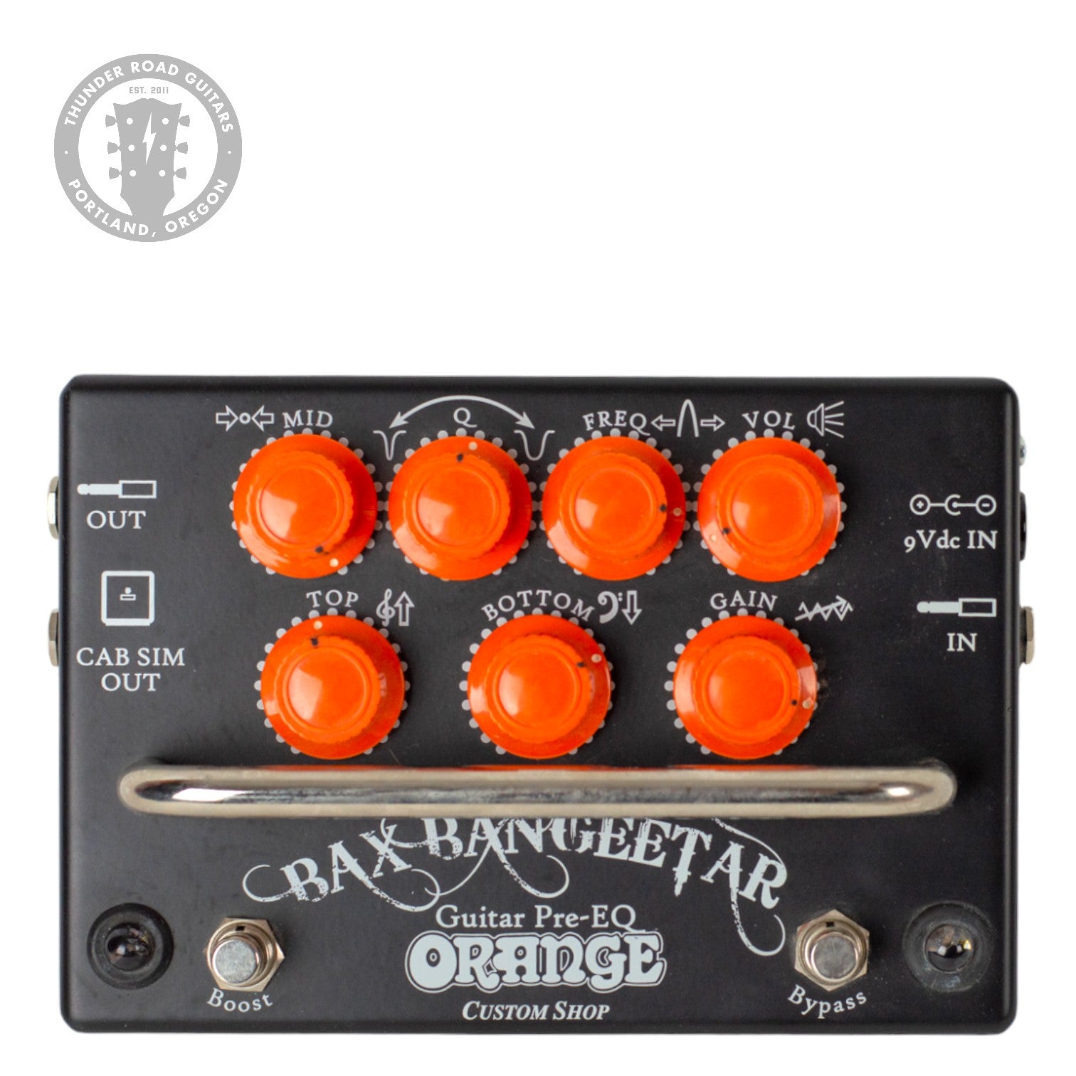 Thunder Road Guitars - Used Orange Custom Shop Bax Bangeetar