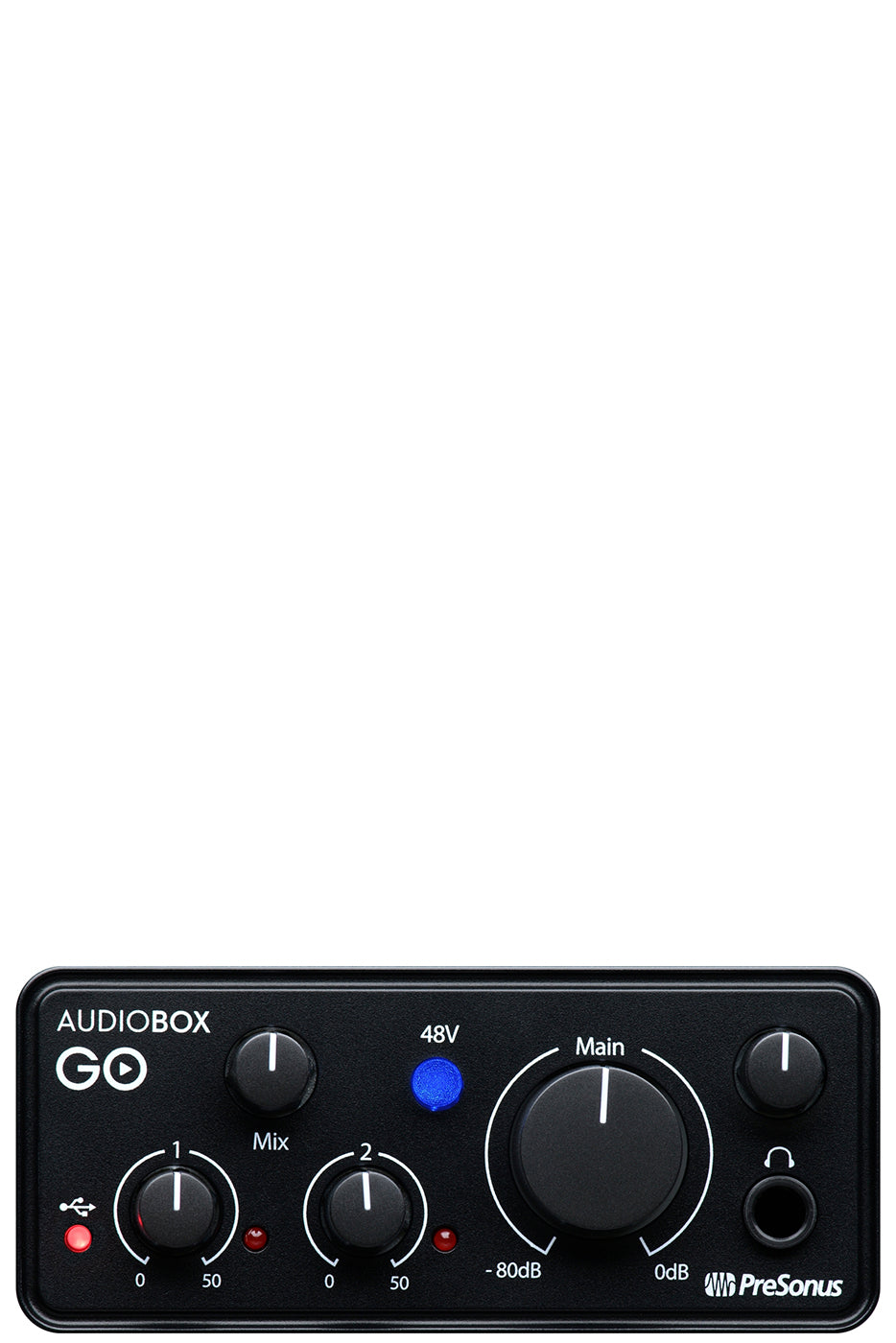 PreSonus AudioBox GO | USB-C Audio Interface for music production with  Studio One DAW Recording Software, Music Tutorials, Sound Samples and  Virtual