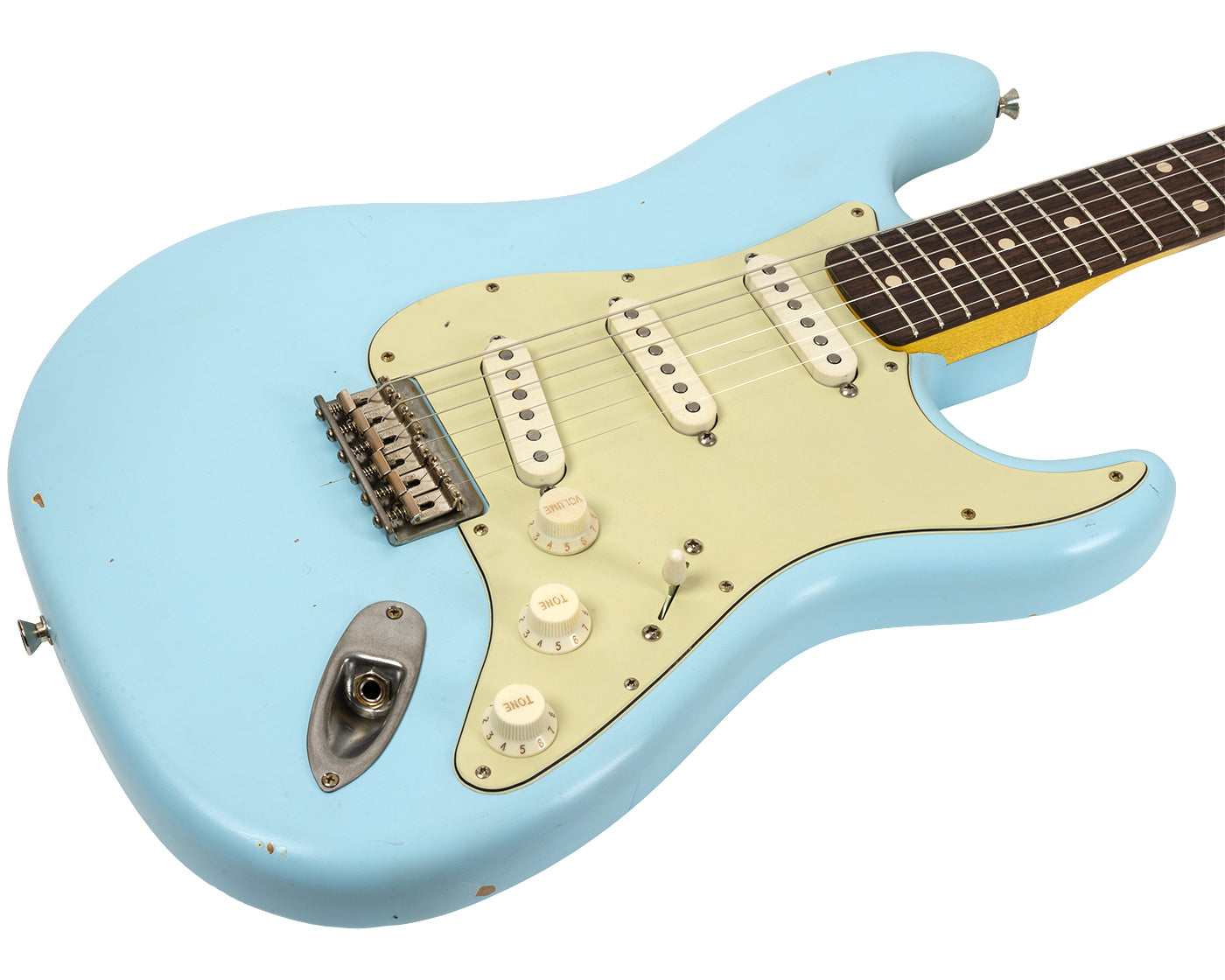 Thunder Road Guitars - New Nash S63 MH HT Sonic Blue with Hard 