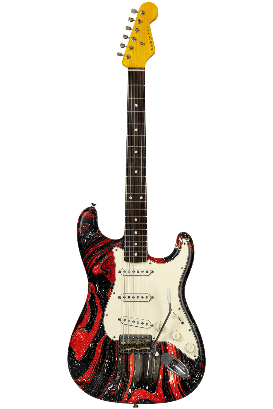 Thunder Road Guitars - 2022 Nash S-63 Red and Black Swirl