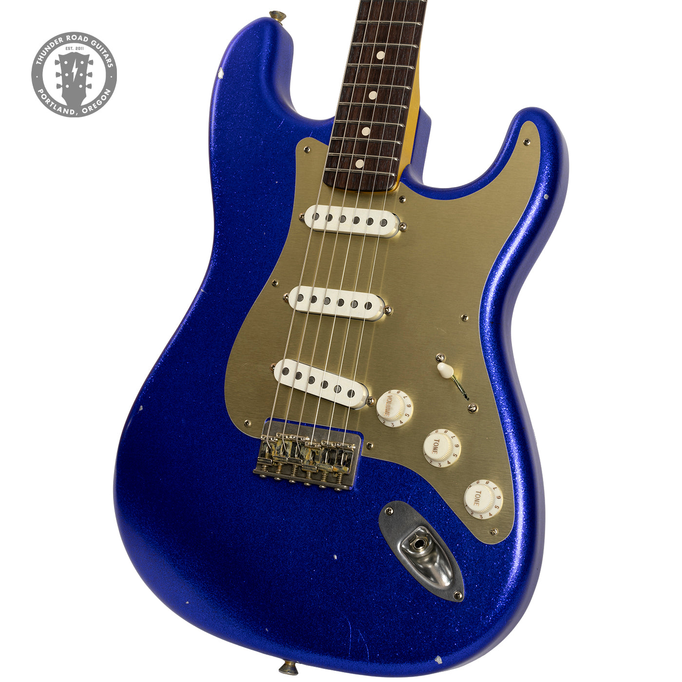 Thunder Road Guitars - New Nash S63/HT Purple Sparkle (PDX)