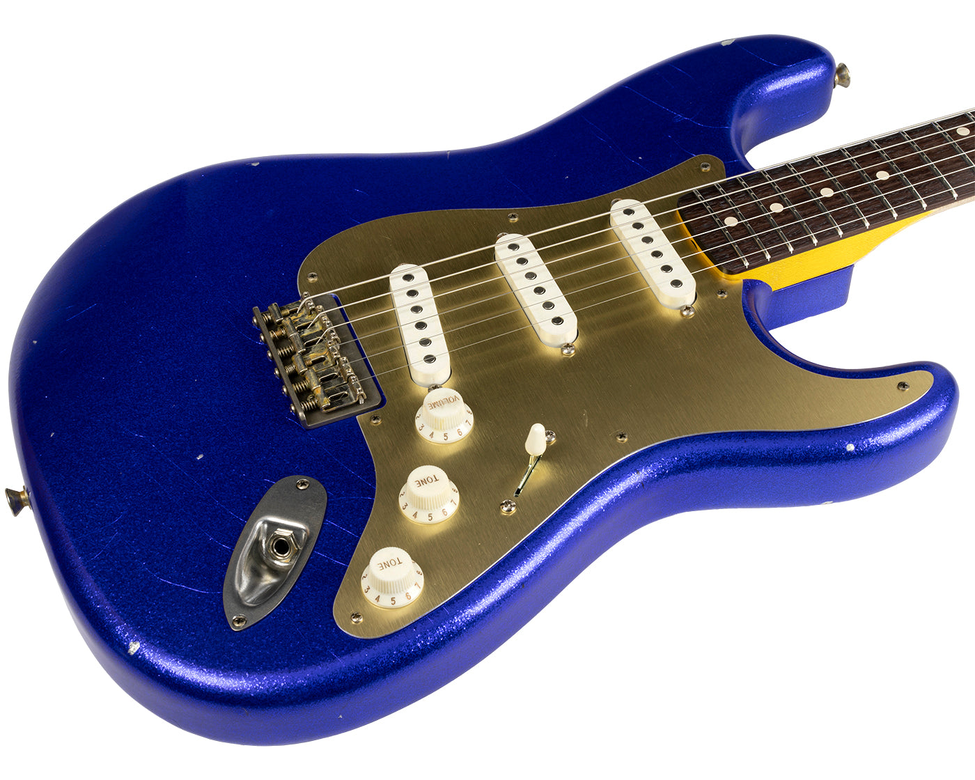 Thunder Road Guitars - New Nash S63/HT Purple Sparkle