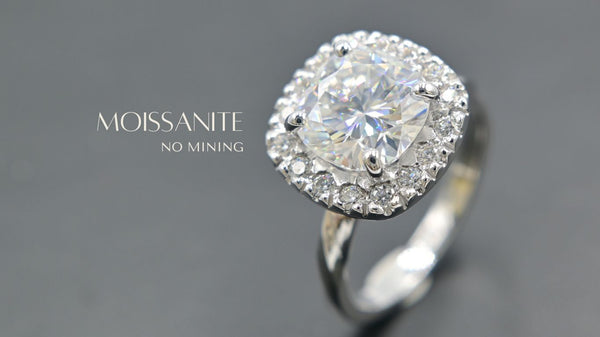 Moissanite is the best engagement ring alternative for environmentally conscious consumers
