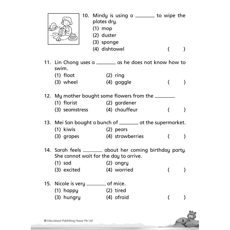 Primary 1 English Class Tests – POPULAR Online Singapore