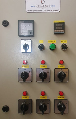 Distillique Electrical control box for stills