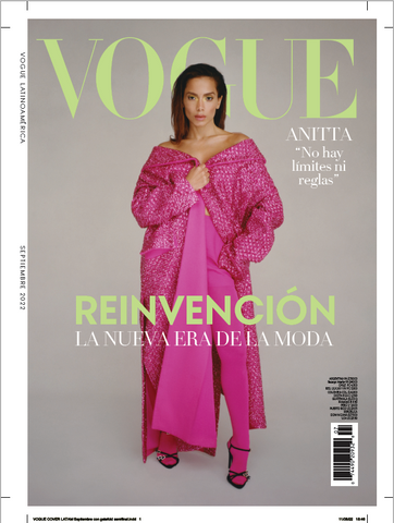 Vogue Mexico September 2022 Anitta Cover