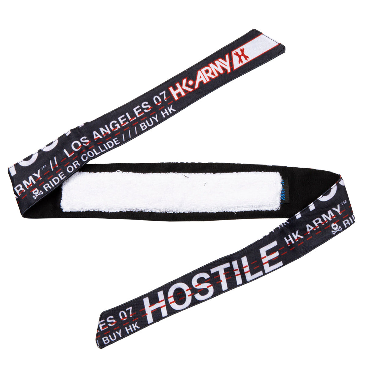 HK Army Headwrap - Monogram Red/Black