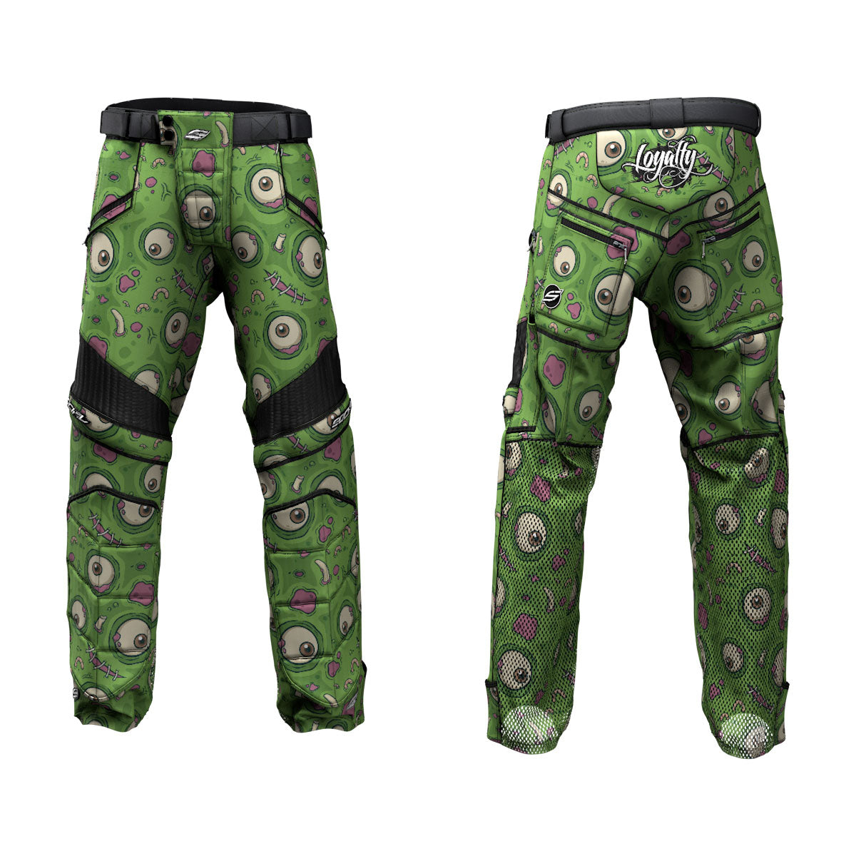 Hyper Camo Scarlet Grit V3 Custom Paintball Pants