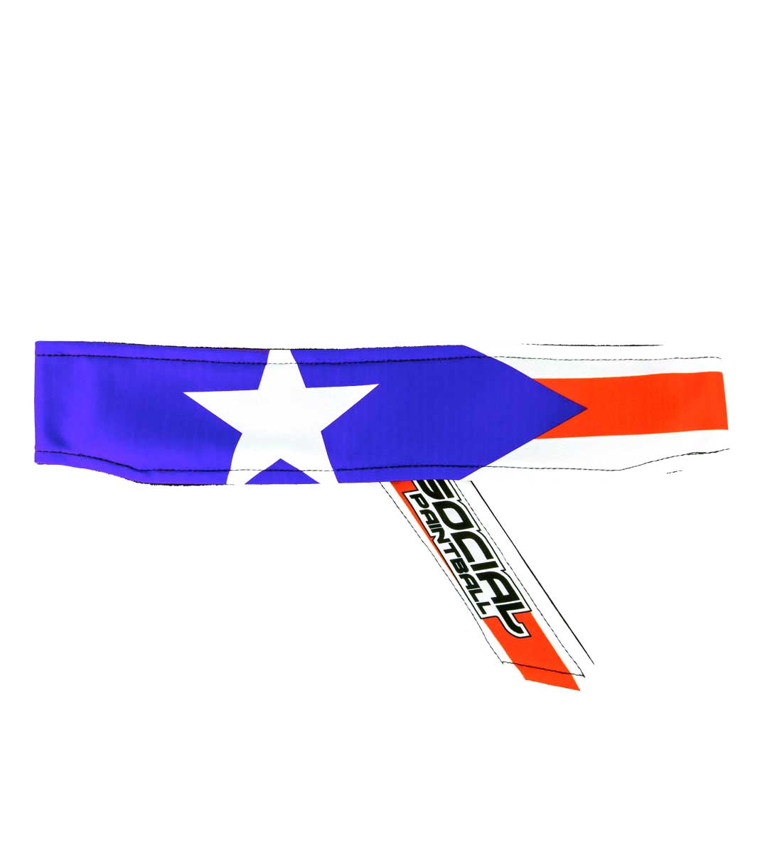 Headband, Puerto Rico Flag | Paintball Headband | Social Paintball