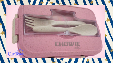 Chowie Lunch Box and Shlurpie Straw - Reusable, eco friendly lunch box - Image Credit: WEarth