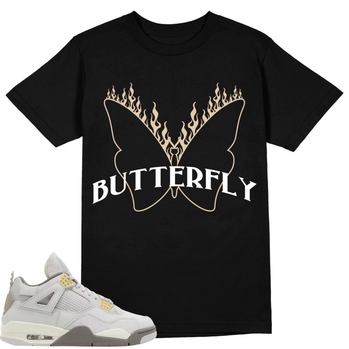 Butterfly Tee -Air Jordan 4 Retro SE 'Craft'