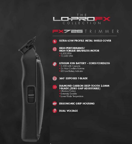 BaByliss Professional Lo-ProFX Collection FX726 Trimmer – BSS9