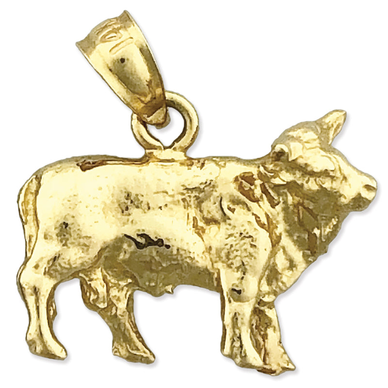 14K Gold 3D Moose Charm – goldia.ca