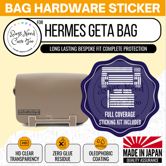 When Should I Take The Stickers Off The Hardware on My Hermès Bags?