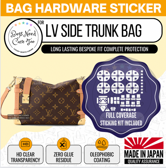 Bag Hardware Protective Film for LV Trunk Clutch Soft Box