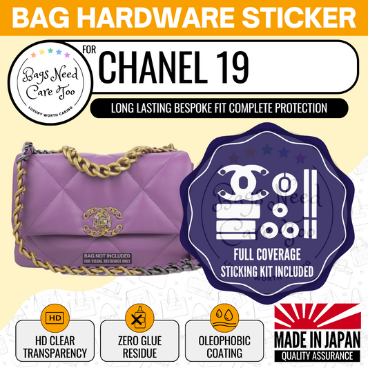 𝐁𝐍𝐂𝐓👜]💛 Chanel Trendy CC Wallet On Chain Bag Hardware Protective  Sticker Film – BAGNEEDCARETOO