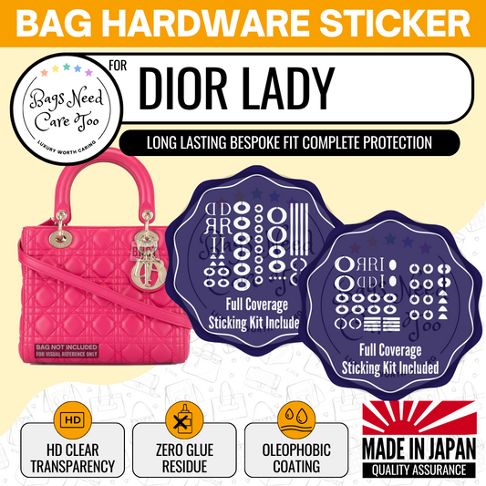 𝐁𝐍𝐂𝐓👜]💛 Dior 30 Montaigne Chain Bag Hardware Protective Sticker Film  – BAGNEEDCARETOO