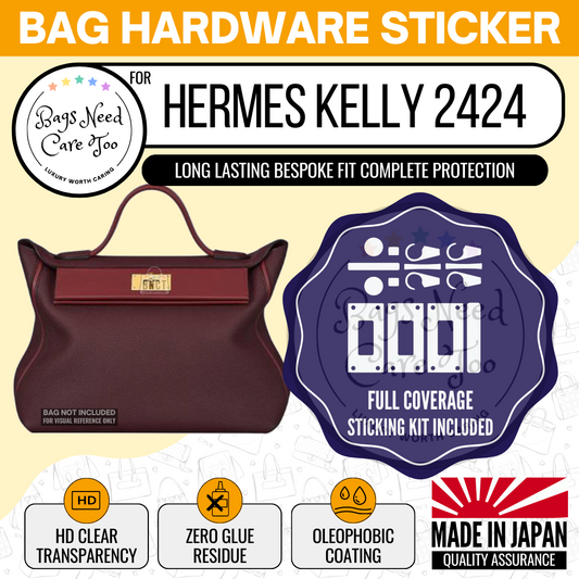 When Should I Take The Stickers Off The Hardware on My Hermès Bags?