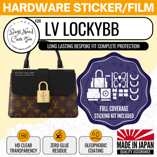 LV Speedy Bag Hardware Protective Sticker