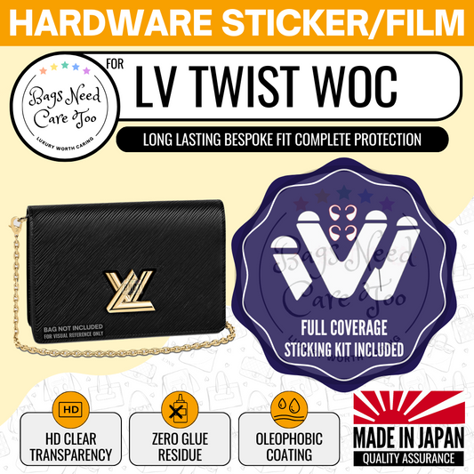 𝐁𝐍𝐂𝐓👜]💛 LV Dauphine Bag Hardware Protective Sticker Film –  BAGNEEDCARETOO