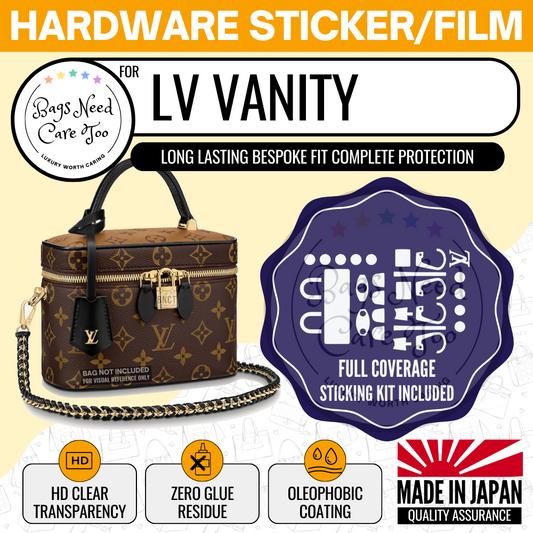 LV On My Side Bag Hardware Protective Sticker