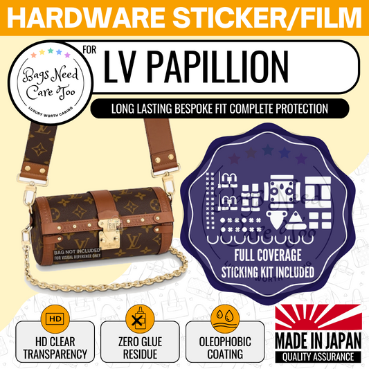 LV Side Trunk Bag Hardware Protective Sticker – BAGNEEDCARETOO