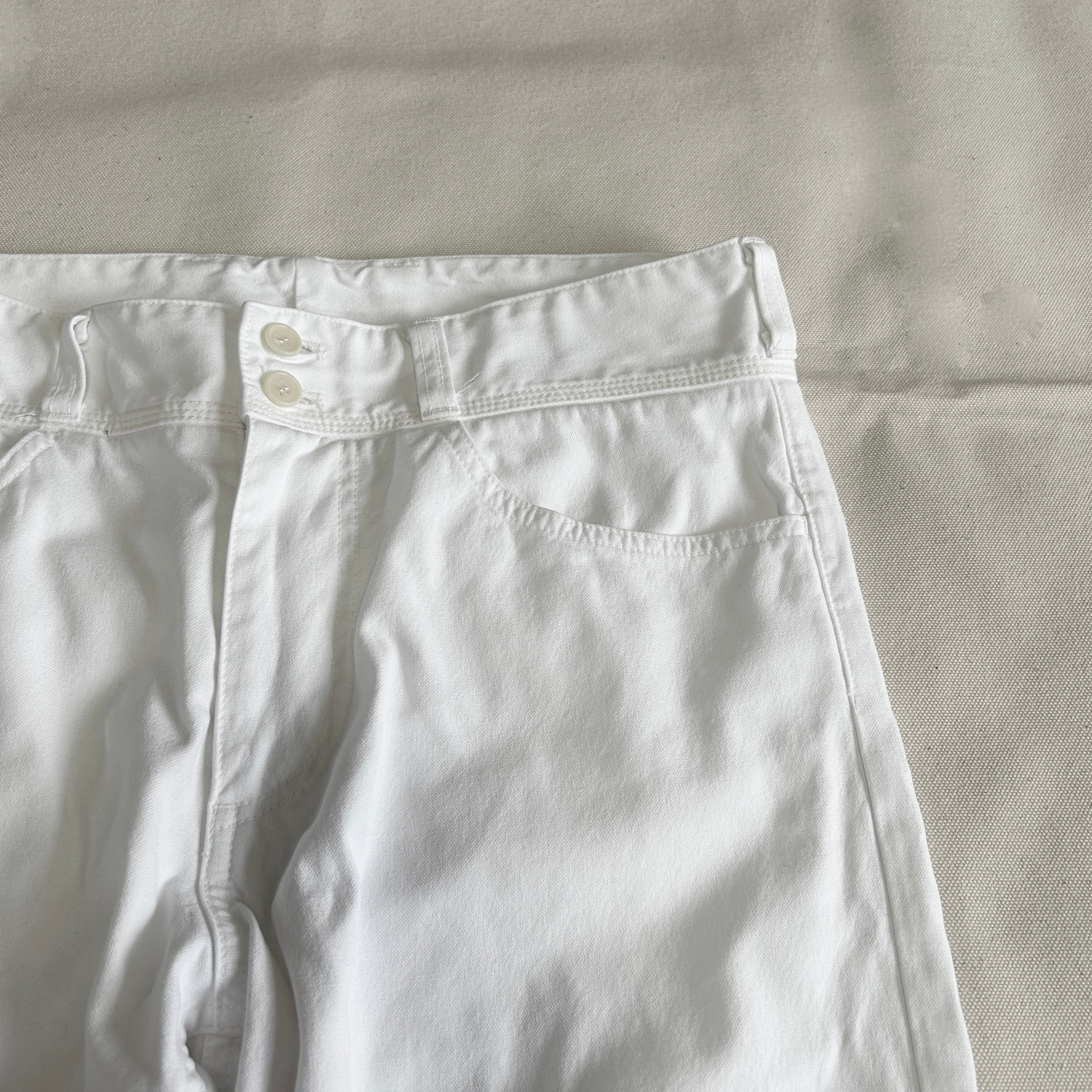 希少！！】 14AW ISSEYMIYAKE White Cargo Pants asakusa.sub.jp